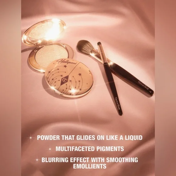 Charlotte Tilbury Glow Glide Hollywood Highlighter in Gilded Glow - New w/Box - Picture 13 of 13